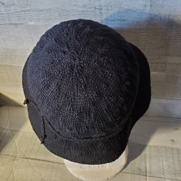 Marcus Adler Black Woven Unlined Bucket Hat - One Size - Picture 9 of 12
